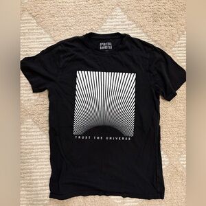 Spiritual Gangster Black 'Trust the Universe' Tee